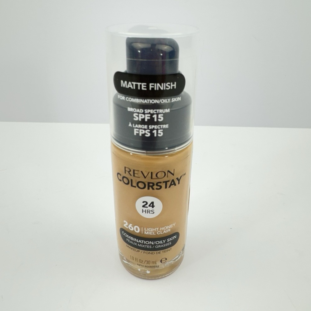 Revlon Colorstay 24HRS Matte Finish Foundation #260 Light Honey 30ml SPF 15
